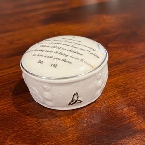 BELLEEK first communion box NWT